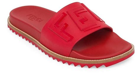 fendi slides red|fendi clearance outlet.